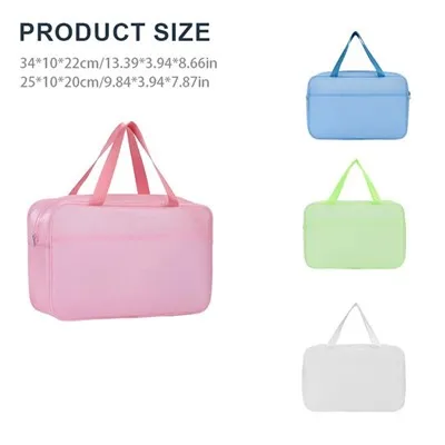 Daugiafunkcinis vandeniui nepraleidžiamas paplūdimio krepšio plovimo krepšys